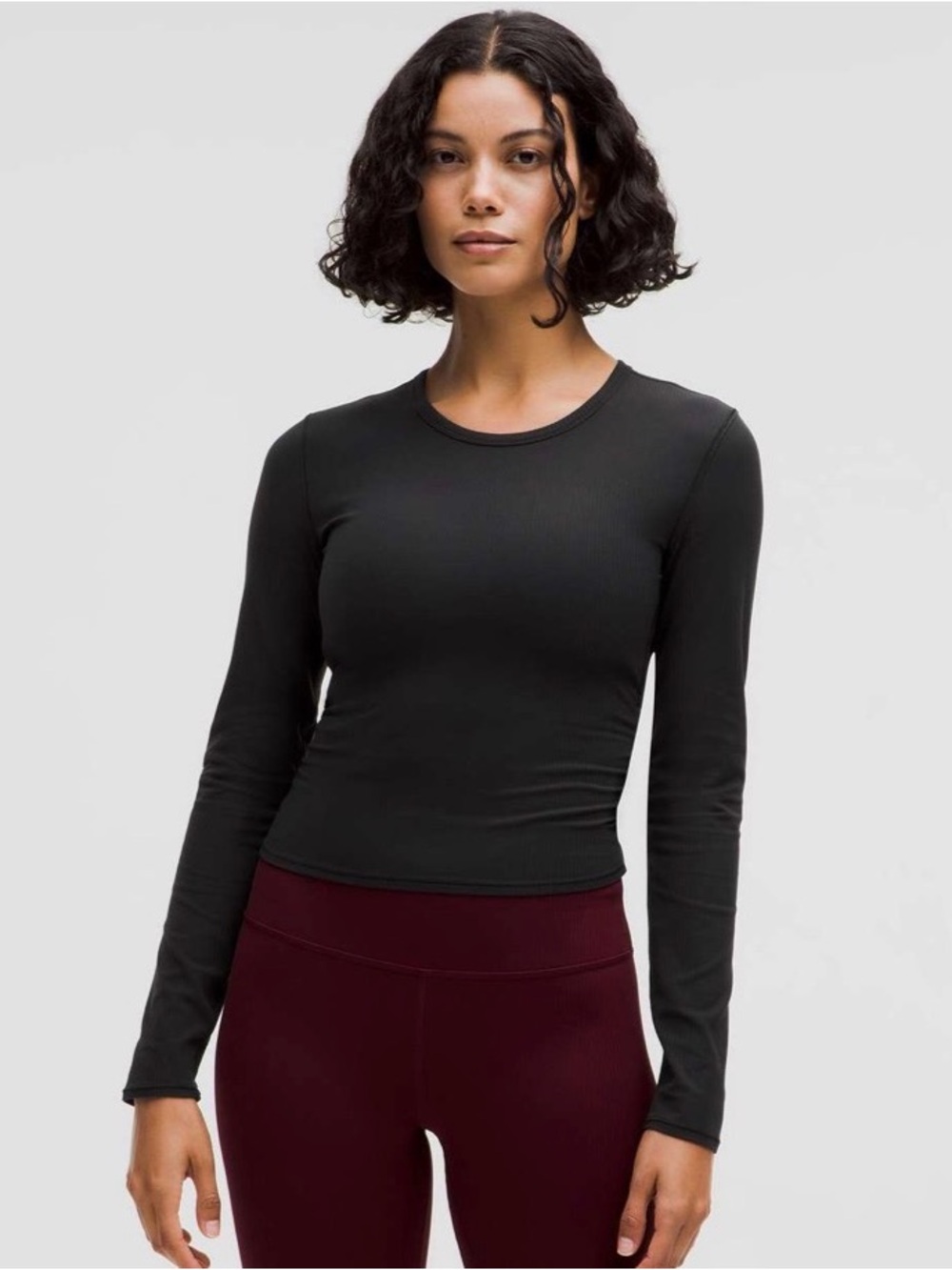 🖤 Lululemon All It Takes Back-Twist Long Sleeve – Black 🖤